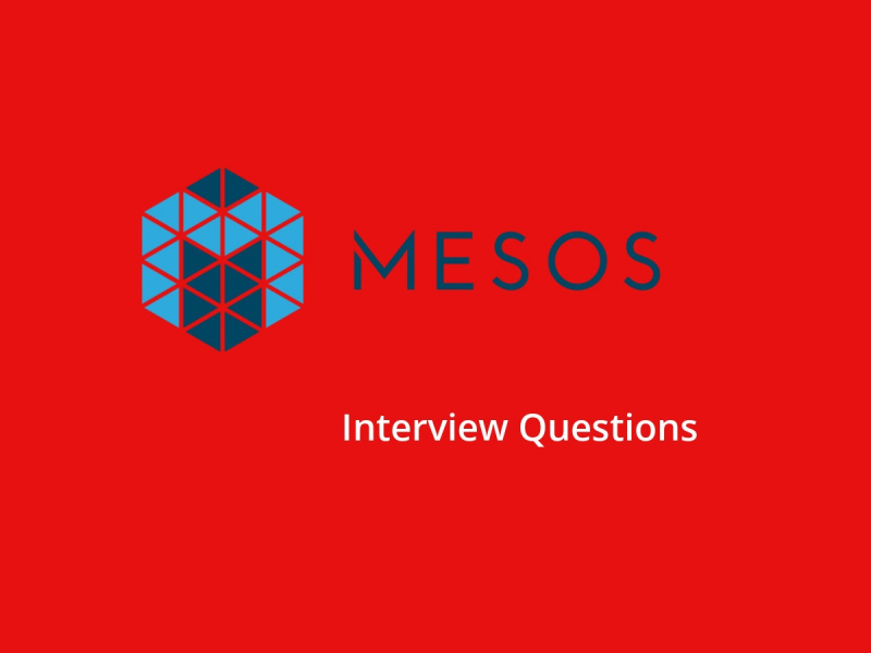 Apache Mesos Interview Questions