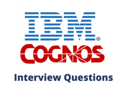 Cognos Interview Questions