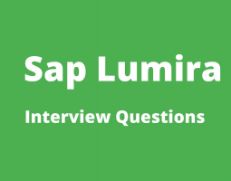 Sap lumira Interview Questions