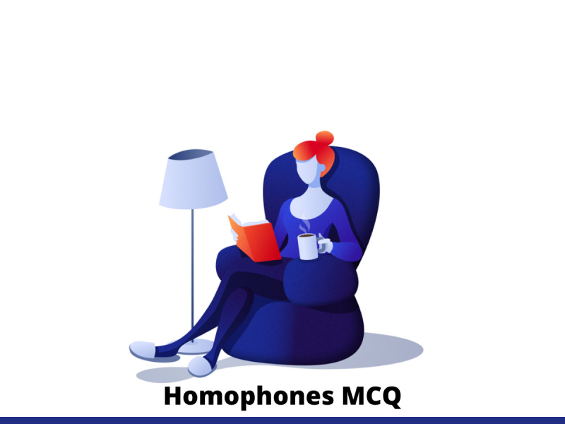 Homophones MCQ