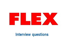 Flex Interview Questions