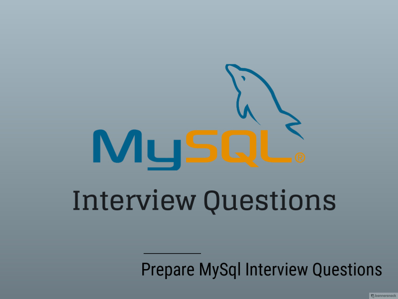 Mysql Interview Questions