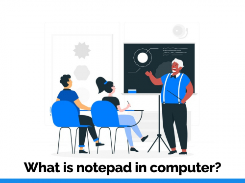 What is notepad in computer?
