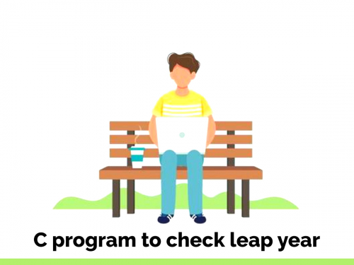 C program to check leap year