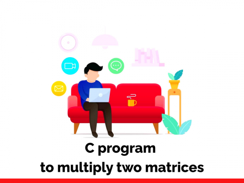 c program to multiply two matrices