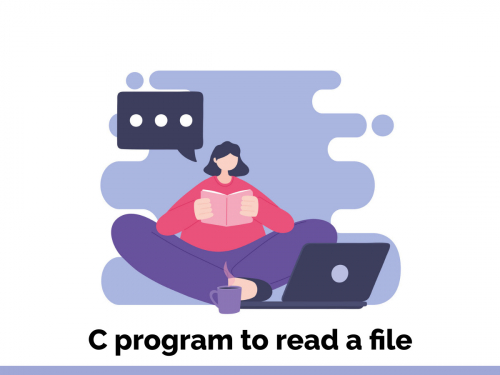 C program to read a file