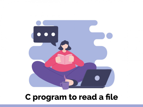 C program to read a file
