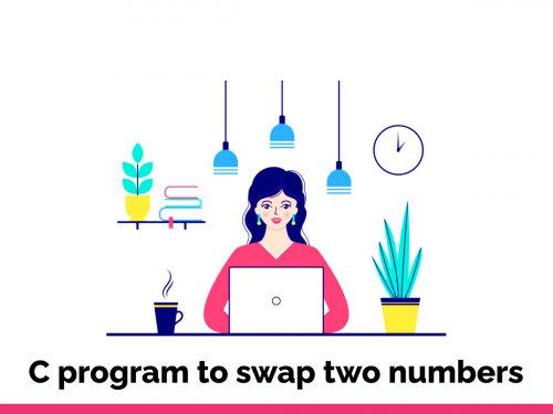 C program to swap two numbers