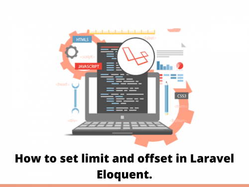 How to set limit and offset in Laravel Eloquent.