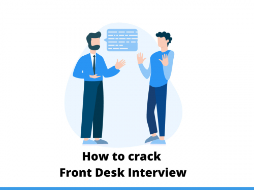 How to crack Front Desk Interview