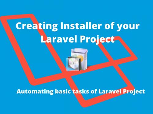Creating Installer of your Laravel Project